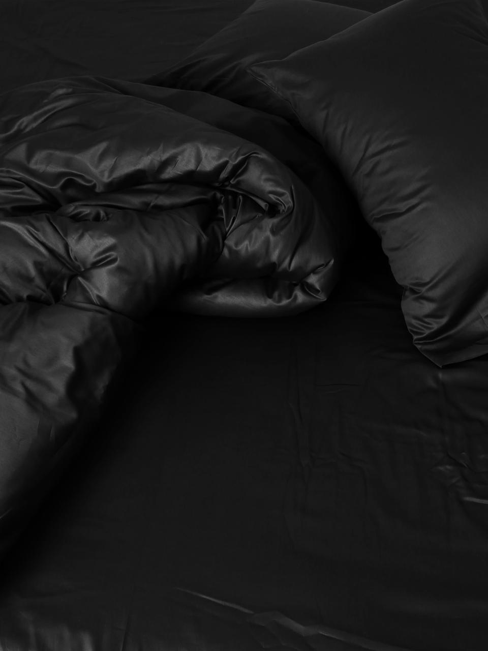 Комплект постельного двуспальный евро Adelina Черный - фото 5 - id-p163354880