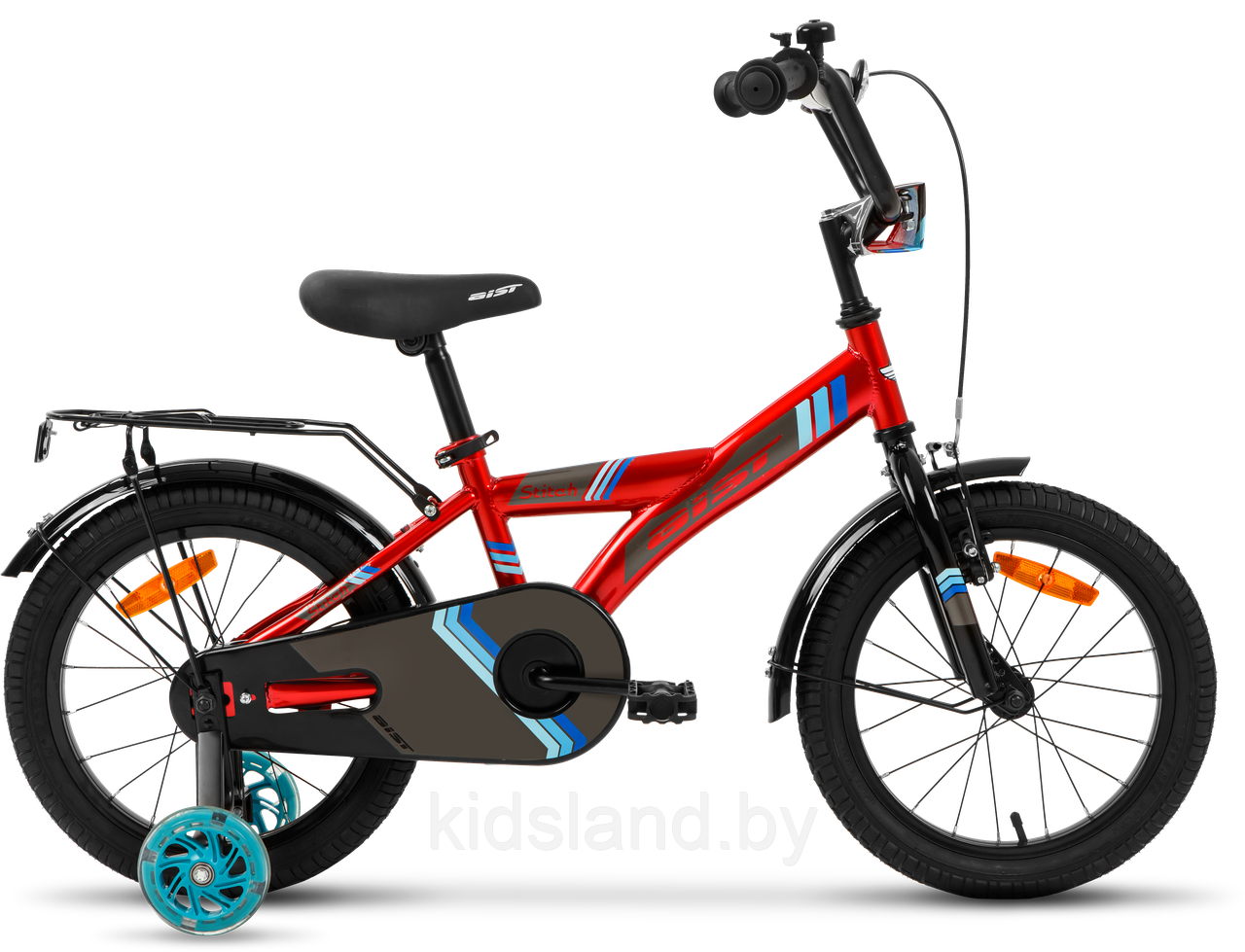 Детский велосипед Aist Stitch 2023 16" (красный) - фото 1 - id-p202240444