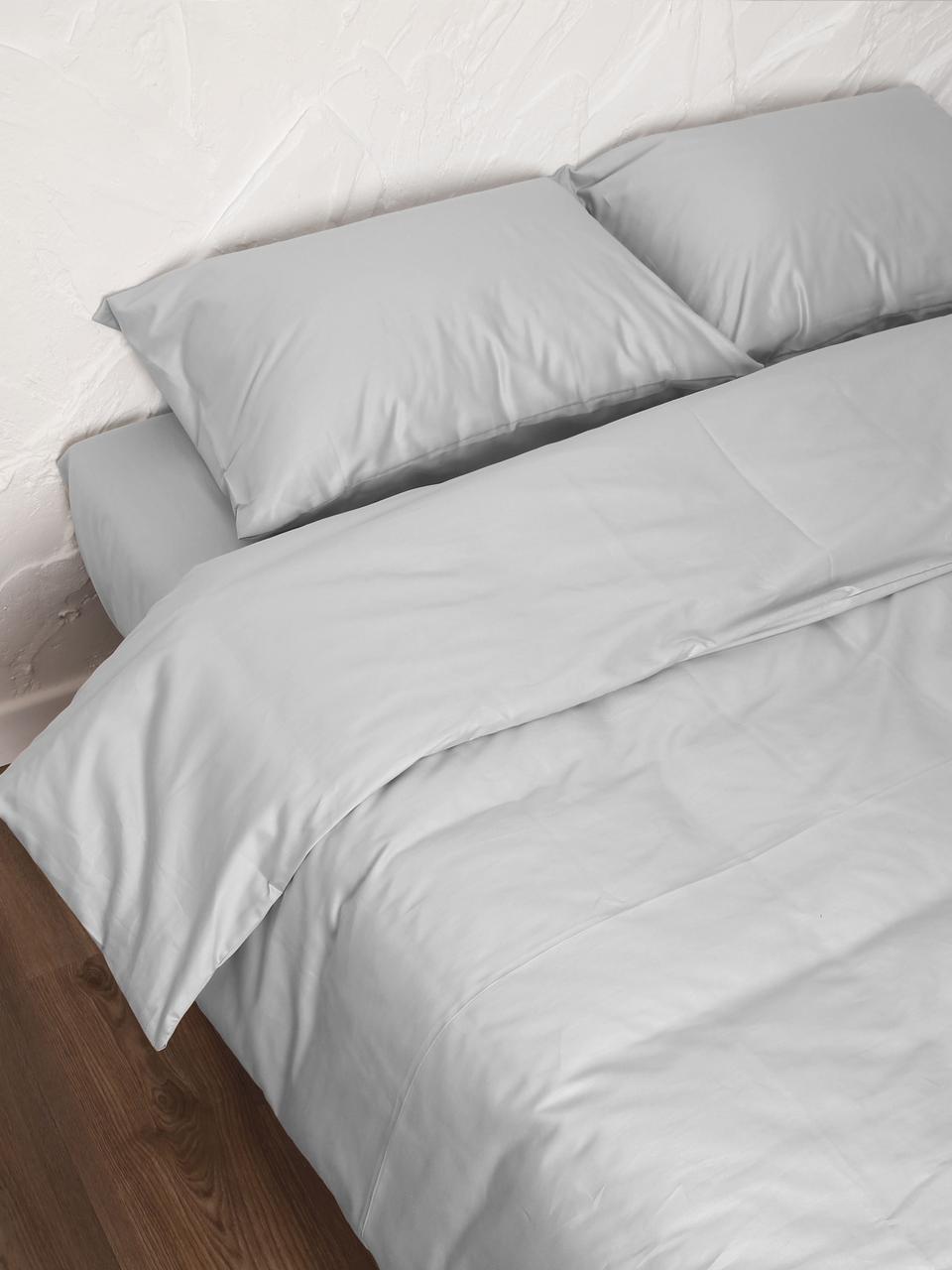 Комплект постельного двуспальный евро Adelina наволочки 70х70 Серый - фото 3 - id-p163356058