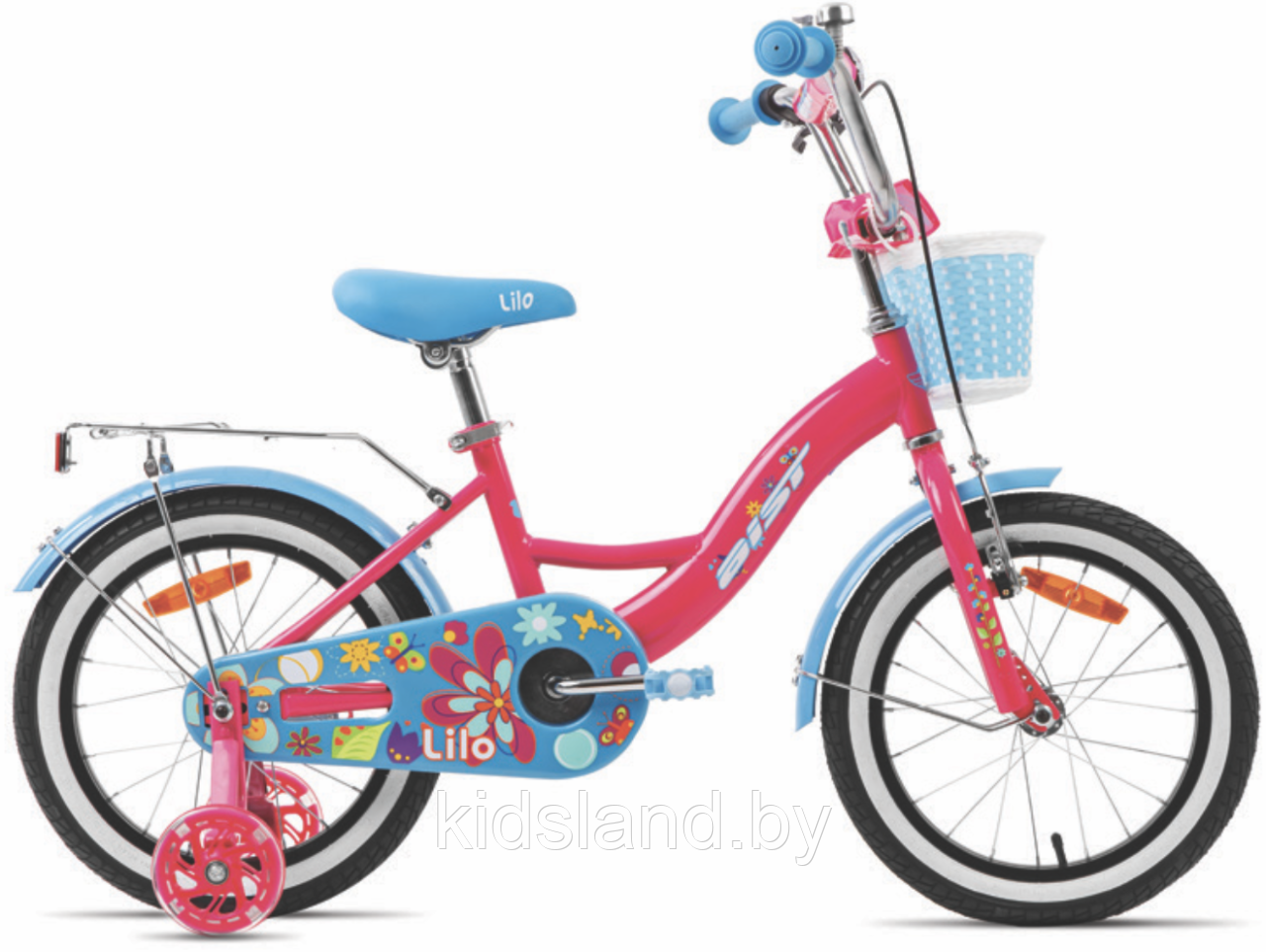 Детский велосипед Aist Lilo 2022 18"  (розовый), фото 1