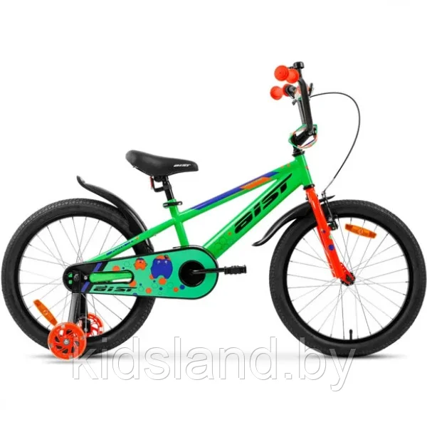 Детский велосипед Aist Pluto ( 2023)16" зелёный
