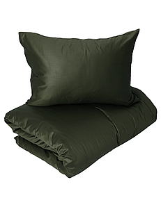 Комплект постельного двуспальный Adelina темно-зеленый