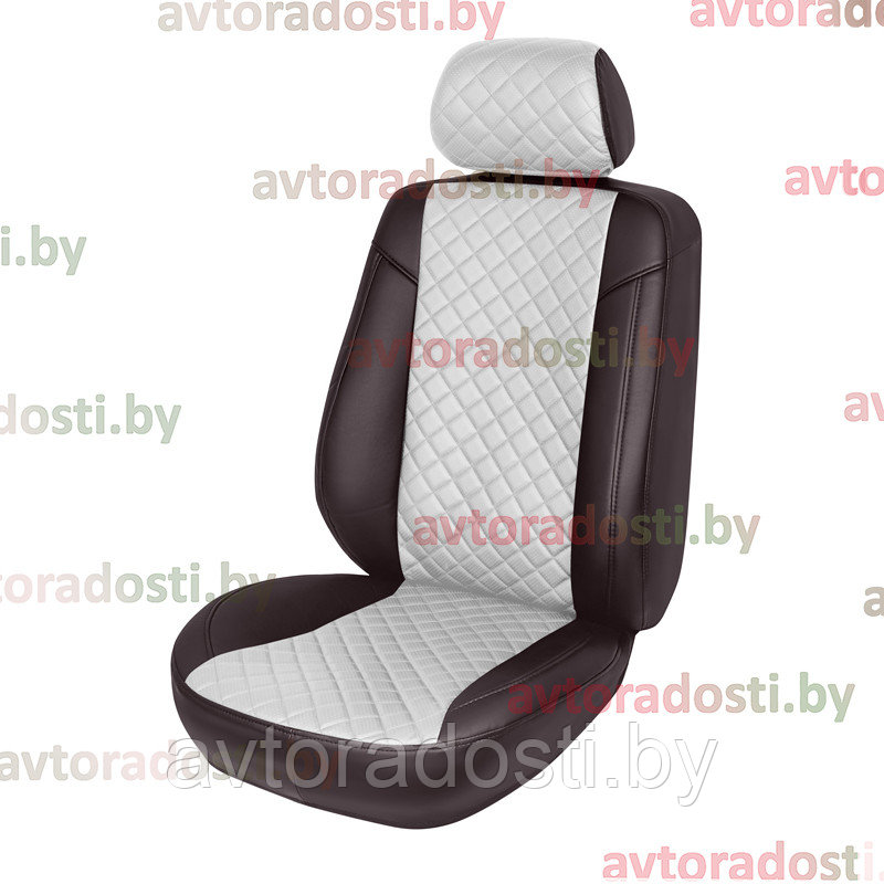 Чехлы на сиденья для Peugeot 308 SW (2013-) / Пежо (цветная вставка РОМБ) - фото 4 - id-p148451854