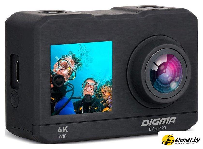 Экшен-камера Digma DiCam 420 - фото 2 - id-p202248813