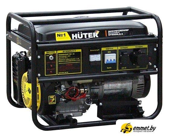 Бензиновый генератор Huter DY9500LX-3 - фото 1 - id-p202248051