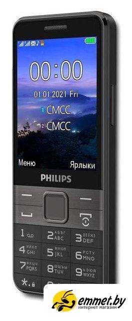 Кнопочный телефон Philips Xenium E590 (черный) - фото 4 - id-p202246952