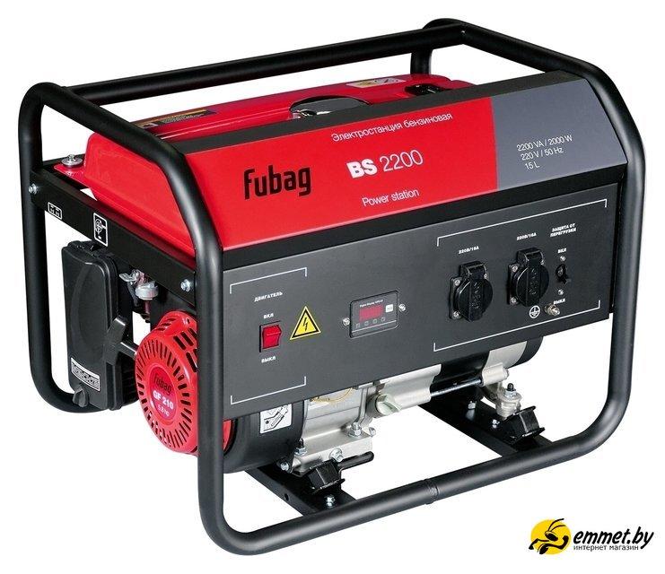 Бензиновый генератор Fubag BS 2200 - фото 1 - id-p202248477