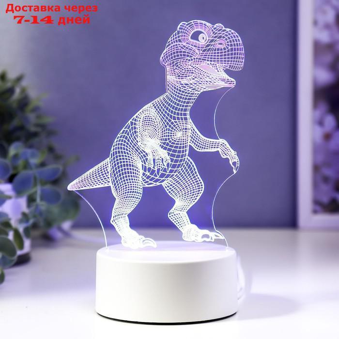 Светильник "Тираннозавр" LED RGB от сети - фото 1 - id-p202224485