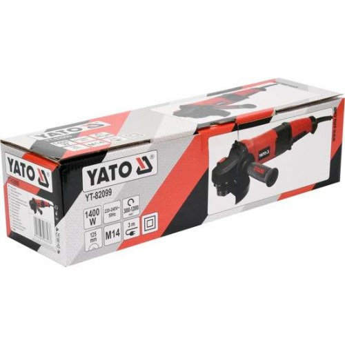 Угловая шлифовальная машина 125мм М14 "Yato" YT-82099 - фото 3 - id-p202252728