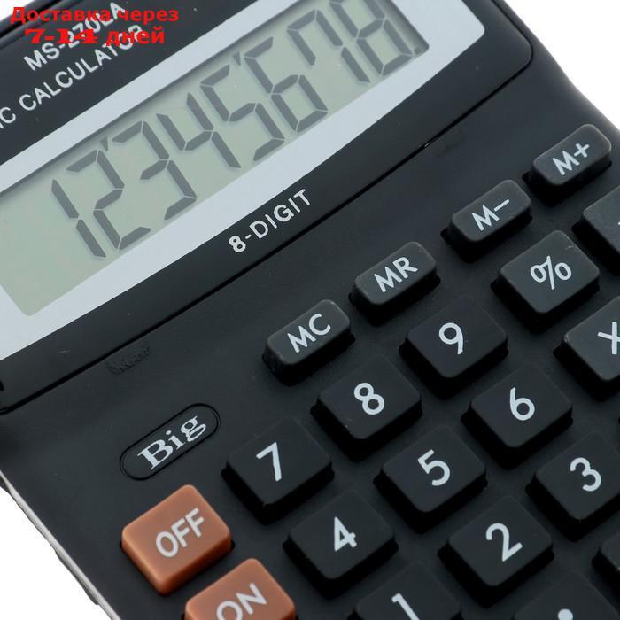 Калькулятор настольный, 8-разрядный, MS-270LA, двойное питание - фото 3 - id-p202224783