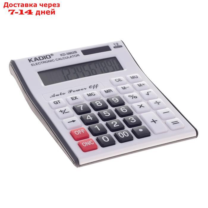 Калькулятор настольный, 12-разрядный, 3862B, двойное питание - фото 2 - id-p202224837