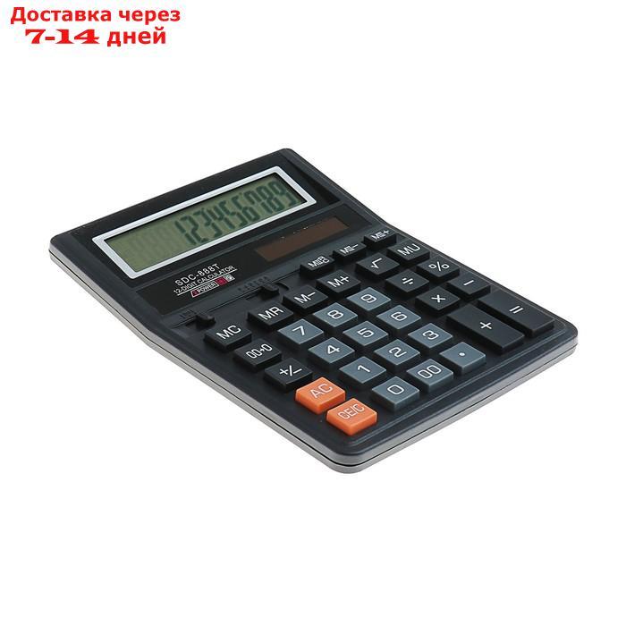 Калькулятор настольный, 12-разрядный, SDC-888T, питание от батарейки-таблетки - фото 2 - id-p202225656