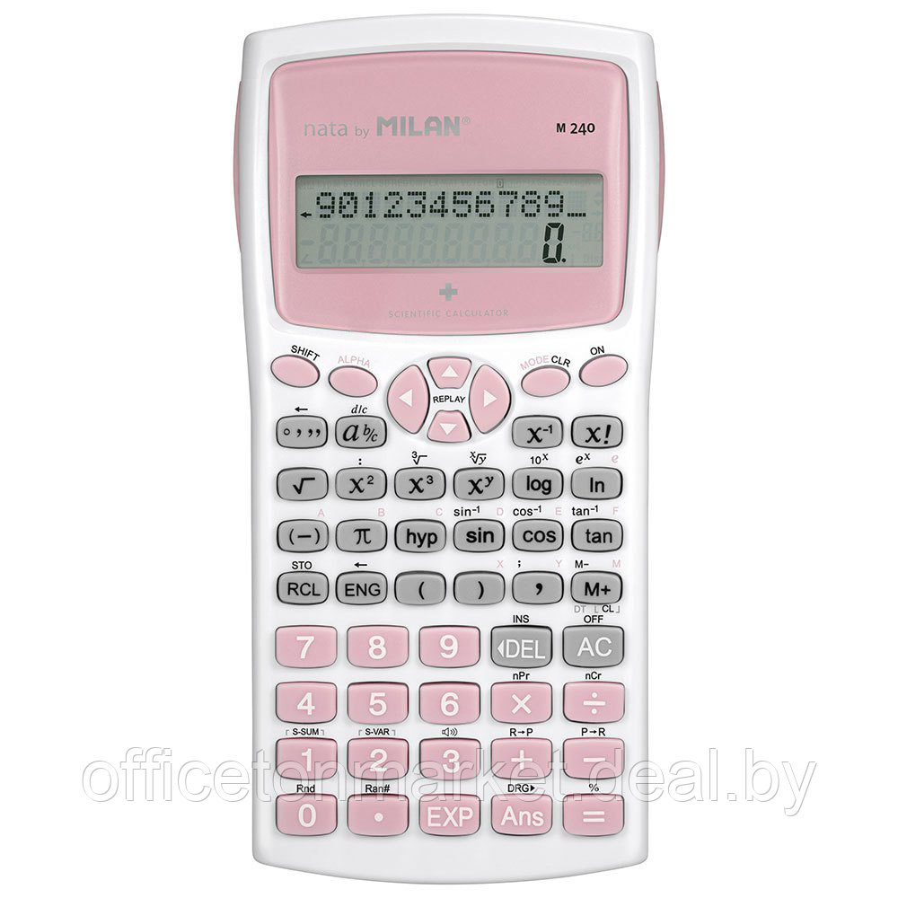 Калькулятор "М240. + Edition series", розовый