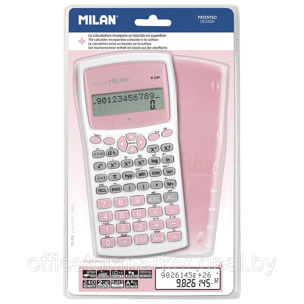 Калькулятор "М240. + Edition series", розовый - фото 2 - id-p202253144