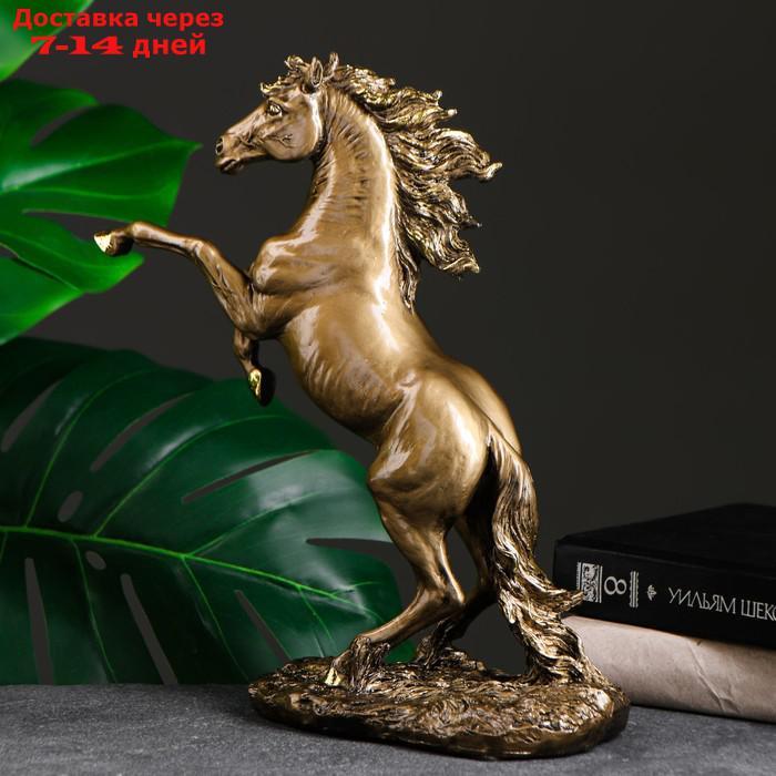 Фигура "Конь на дыбах" бронза 24х27х37см - фото 3 - id-p202225710