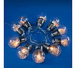 Гирлянда светодиодная Uniel ULD-S1800-010/STB/3AA Warm White IP20 Retro Bulbs