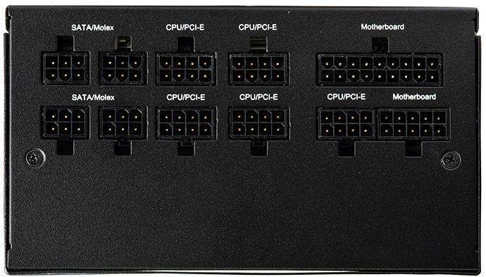 Блок питания CHIEFTEC PowerUp GPX-750FC, 750Вт, 120мм, черный, retail - фото 4 - id-p201811996