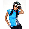 Термоактивная женская велофутболка S /4F, CoolDry, черный, р-р S/, фото 4