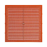 Решетка вентиляционная "КосмоВент" Л194БЖ, 194 х 194 мм, с сеткой, неразъемная, бежевая, фото 3