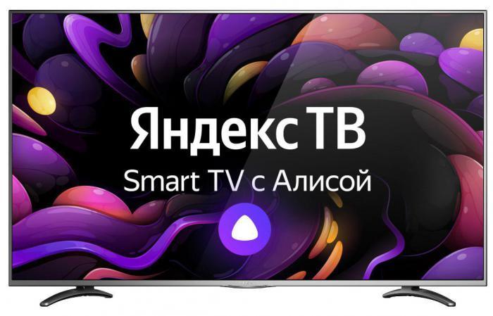 VEKTA LD-55SU8921BS SMART TV Яндекс 4К Ultra HD - фото 1 - id-p201892449