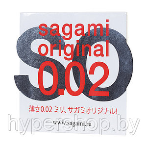 Полиуретановые презервативы Sagami Original 0,02 1 шт