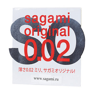 Полиуретановый презерватив Sagami Original 0,02 1 шт