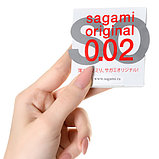 Полиуретановые презервативы Sagami Original 0,02 1 шт, фото 6
