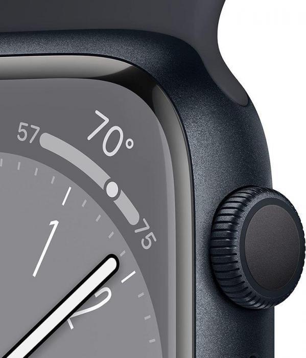 Смарт-часы Apple Watch Series 8 А2770, 41мм, темная ночь / темная ночь [mnu73ll/a] - фото 3 - id-p201933460