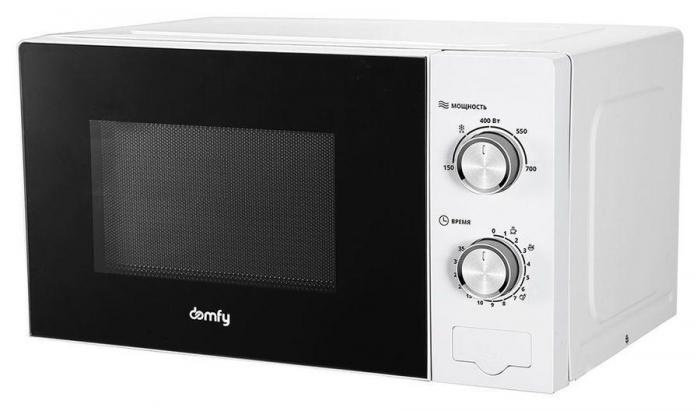 Микроволновая печь DOMFY DSW-MW203, 700Вт, 20л, белый