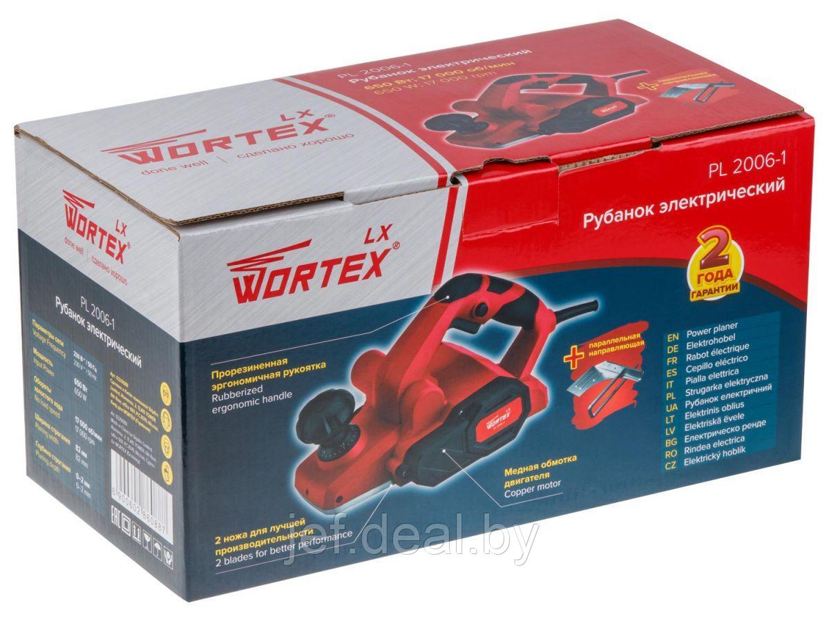 Рубанок электрический PL 2006-1 в коробке WORTEX 329088 - фото 9 - id-p195484109