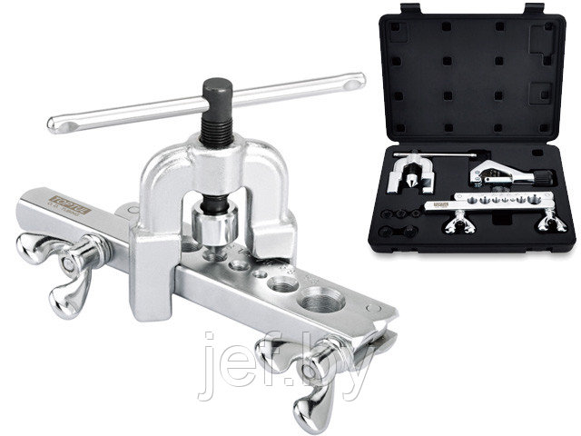 Набор для резки и двухсторонней развальцовки трубок 10 предметов TOPTUL JGAI1002