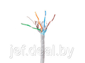 Кабель витая пара F/UTP cat5e 4х2х24awg 0.51мм 305м ЮПИТЕР JP3012