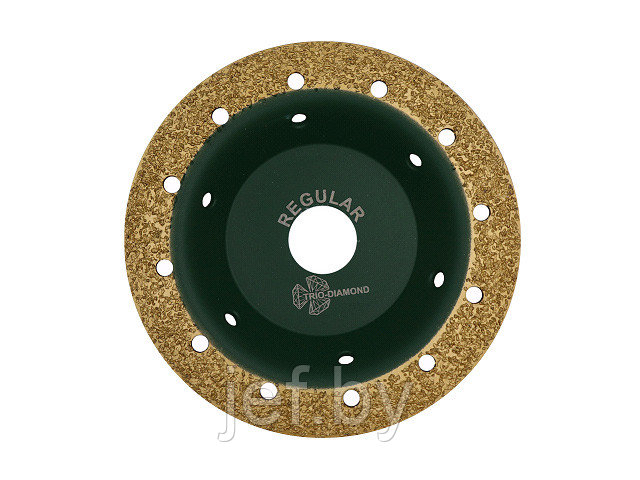 Чашка шлифовальная 125х22 мм по дереву, круглый, №4 MIDDLE TRIO-DIAMOND 390104