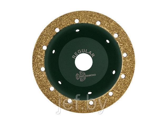 Чашка шлифовальная 125х22 мм по дереву, круглый, №4 MIDDLE TRIO-DIAMOND 390104, фото 2