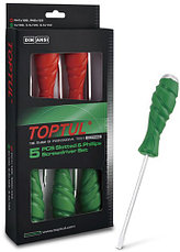 Набор отверток 5шт ударных TOPTUL GAAE0509, фото 2