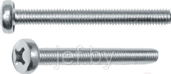 Винт М8х40 мм полусф. головка цинк DIN 7985 (150 шт ) STARFIX SMC3-56202-150