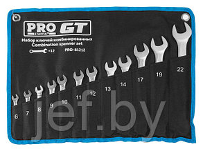 Набор ключей комбинированных 12шт GT полотно PRO STARTUL PRO-81212