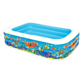 Надувной детский бассейн Happy Flora 229х152x56 см BESTWAY 54120, фото 2