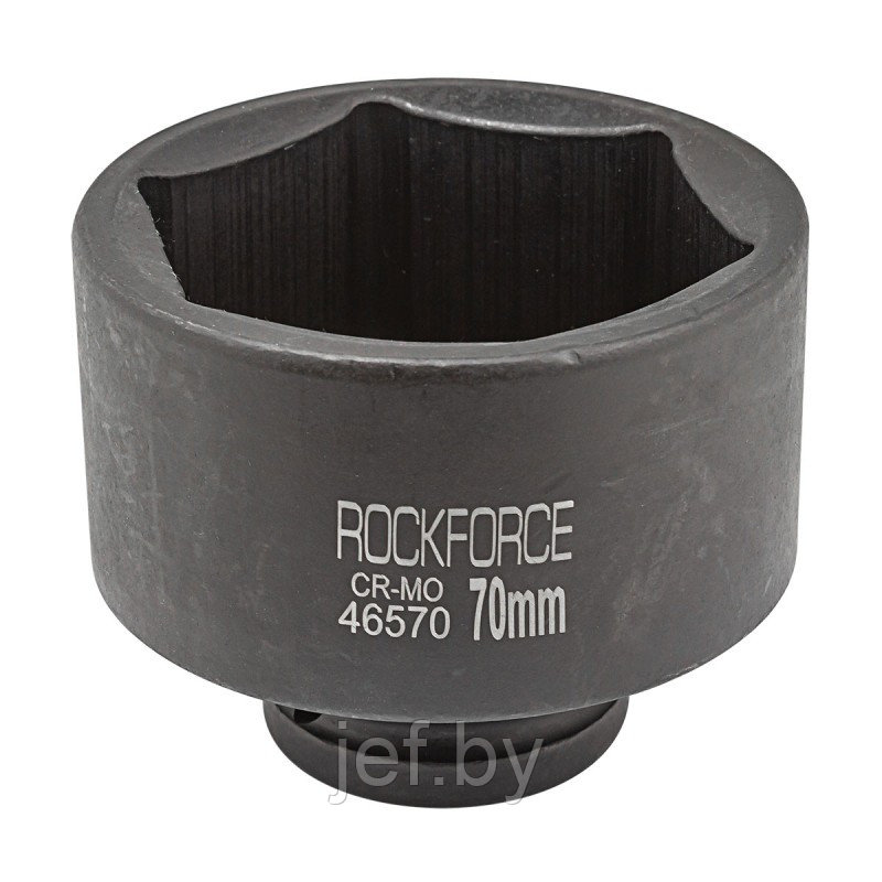 Головка ударная короткая 3/4" 70мм ROCKFORCE RF-46570
