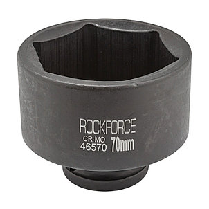 Головка ударная короткая 3/4" 70мм ROCKFORCE RF-46570, фото 2