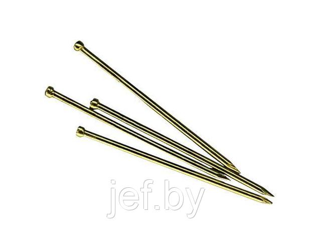Гвозди финишные 1.4х25 мм латунь (5 кг в коробе) STARFIX SM-101646-5, фото 2