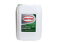 Антифриз -40 g11 EURO зеленый 10кг SINTEC 800516