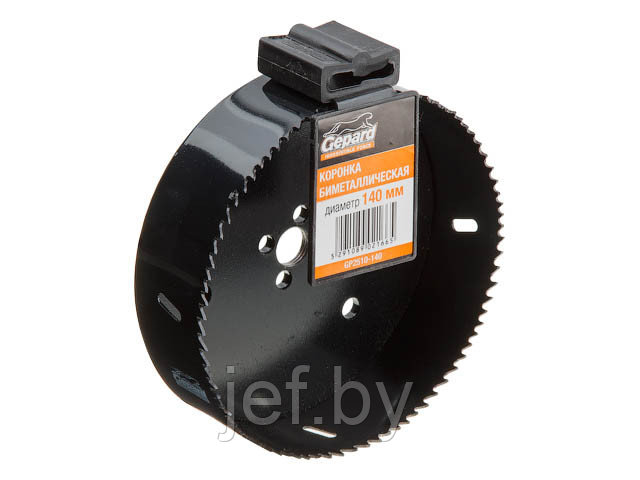 Коронка биметаллическая d140 мм GEPARD GP2510-140