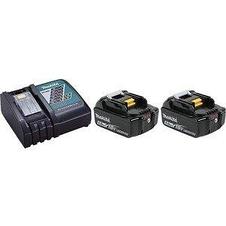 Комплект аккумулятор 18.0 в bl1850b 2 шт + зарядное устройство dc18rc MAKITA 198311-6, фото 3