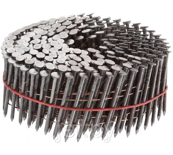 Гвозди 2.50x50 мм гладкие для гвоздезабивных барабанных пистолетов n70c 9000 шт FUBAG 140179
