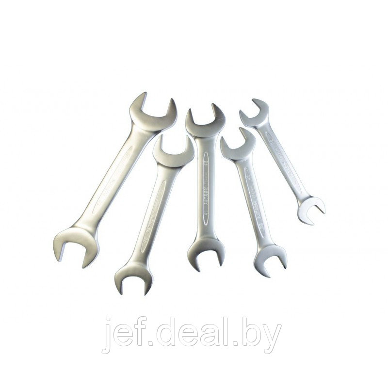 Набор ключей рожковых 5 предметов на полотне PATRON P-5052P - фото 3 - id-p195804987