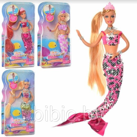 Детский набор кукла русалочка Defa Lucy 8433 русалка, игровой набор для девочек - фото 2 - id-p202257320