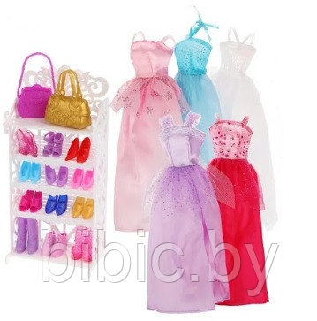 Кукла с аксессуарами и платьями Defa Lucy 8446, детский игровой набор для девочек - фото 3 - id-p202257351