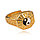 Безразмерное кольцо Инь Ян, 13мм, фото 2