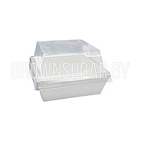 Коробка для Бенто-торта c купольной крышкой (Россия, 112х112х85, дно мм)